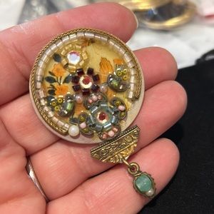 Amazing Ayala Bar Vintage Floral Brooch-Boutique